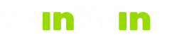 Official WinWin logo on dark background