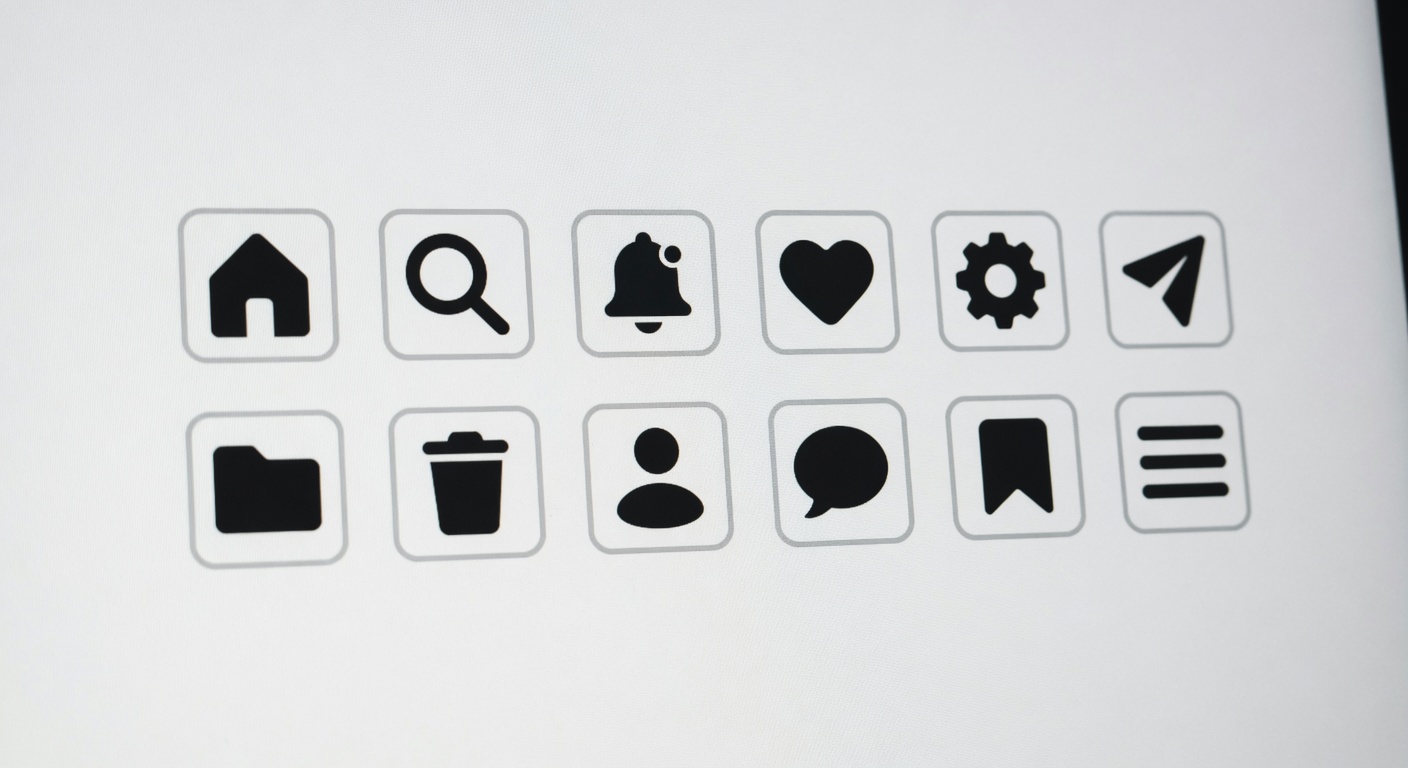 Why minimalist icons improve navigation speed